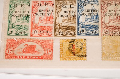 Lot 11 - A selection of forgeries and Cinderella stamps