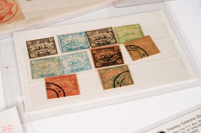 Lot 11 - A selection of forgeries and Cinderella stamps