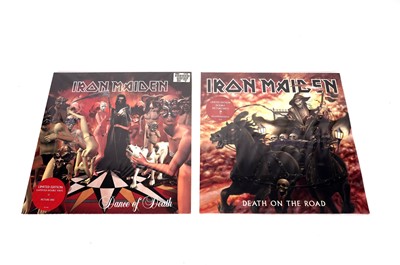 Lot 627 - Two Iron Maiden limited edition Picture Disc gatefold double albums