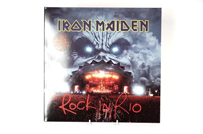 Lot 628 - Iron Maiden - Rock in Rio limited edition triple vinyl picture disc