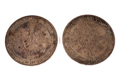 Lot 136 - Two William I of Prussia 1 Thalers