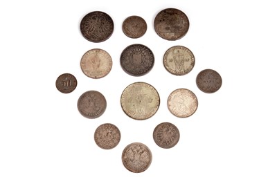 Lot 141 - A selection of German states coins and others
