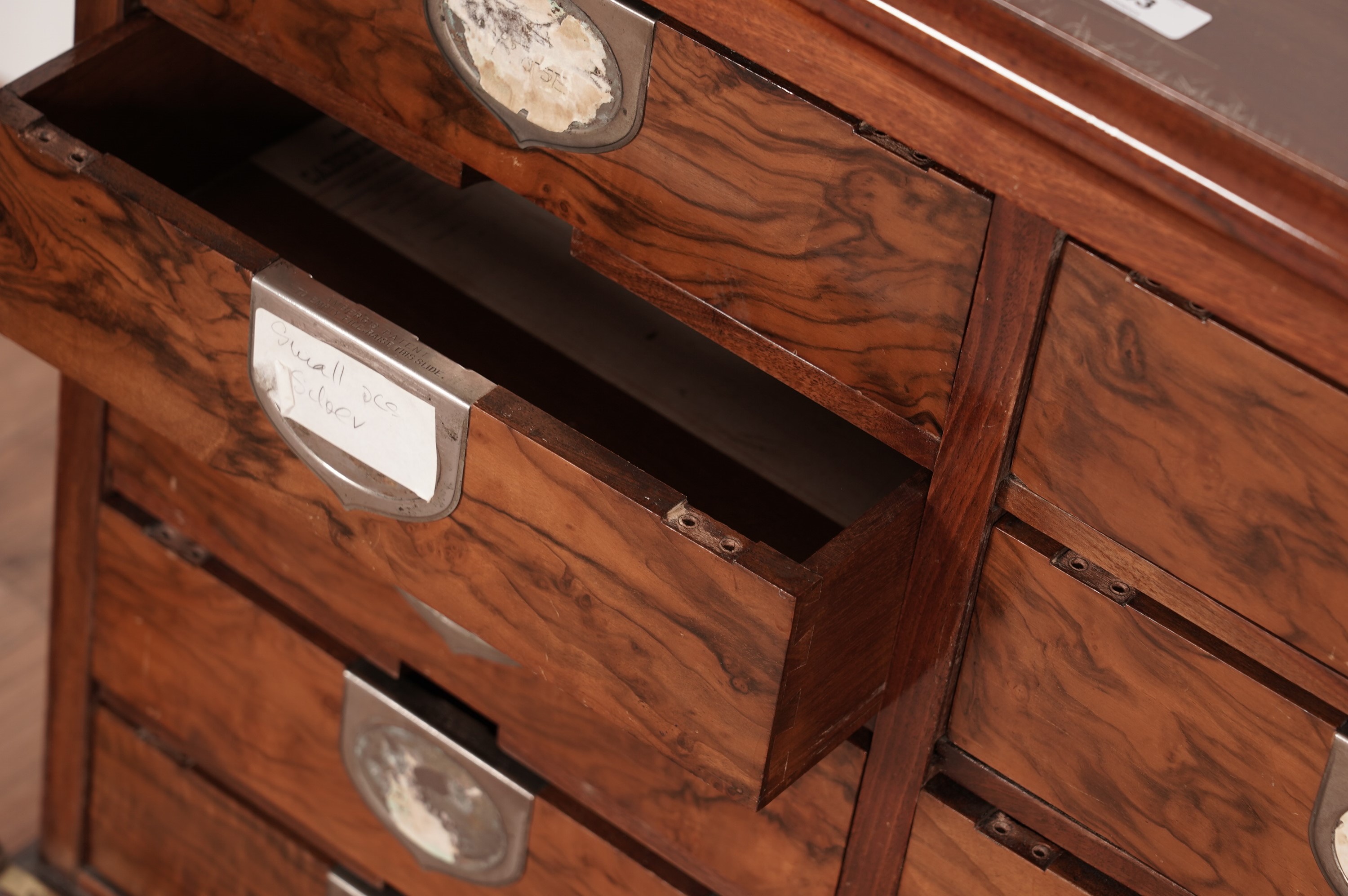 Lot 43 Amberg's patent letter file.