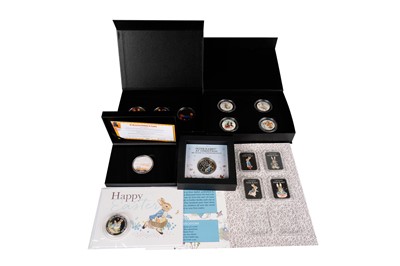 Lot 189 - Beatrix Potter and Paddington medallions