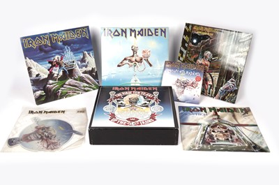 Lot 610 - Iron Maiden - Up The Irons (The First Ten Years) 20x LP Box Set
