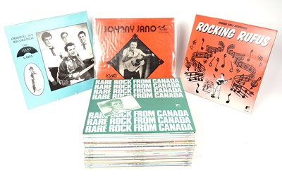 Lot 620 - A collection of rock n roll and rockabilly LPs