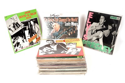 Lot 621 - A collection of rock n roll and rockabilly LPs