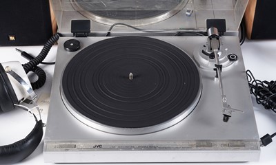Lot 444 - Two turntables, speakers and other items
