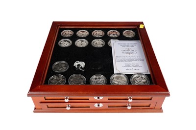 Lot 193 - A selection of 1oz .999 fine silver medallions