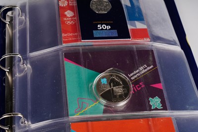 Lot 194 - A selection of 2012 Olympic coins