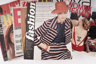 Lot 984 - A collection of 1960s first issues of women's fashion magazines