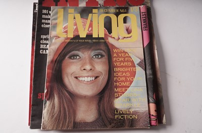 Lot 984 - A collection of 1960s first issues of women's fashion magazines