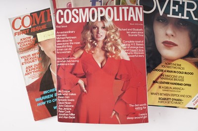 Lot 985 - A collection of 1970s first issues of women's fashion magazines