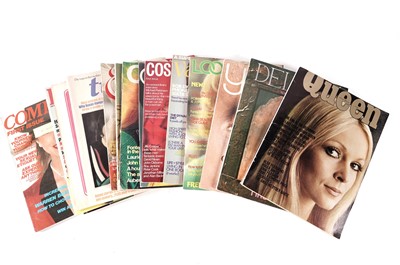 Lot 985 - A collection of 1970s first issues of women's fashion magazines