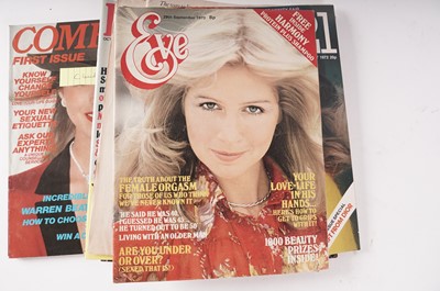 Lot 985 - A collection of 1970s first issues of women's fashion magazines