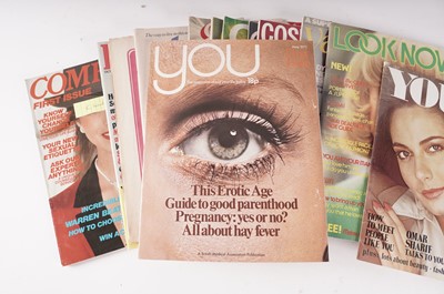 Lot 985 - A collection of 1970s first issues of women's fashion magazines