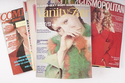Lot 985 - A collection of 1970s first issues of women's fashion magazines