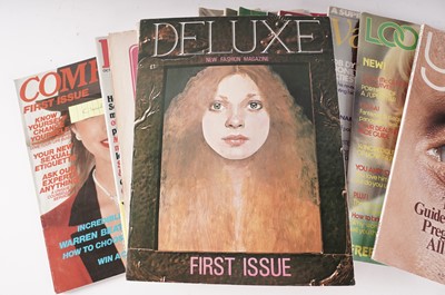 Lot 985 - A collection of 1970s first issues of women's fashion magazines