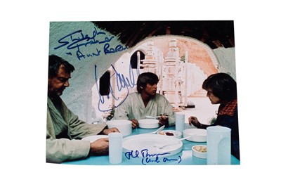 Lot 756 - Signed Star Wars photographs