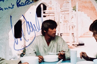 Lot 756 - Signed Star Wars photographs