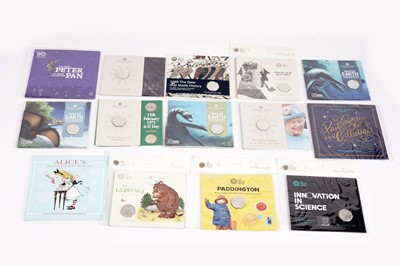 Lot 198 - A selection of Royal Mint and other 50p presentation packs