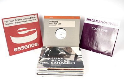 Lot 556 - A collection of dance, house, drum n bass, and techno LPs and 12" singles