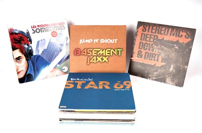 Lot 558 - A collection of dance, house, drum n bass, and techno LPs and 12" singles