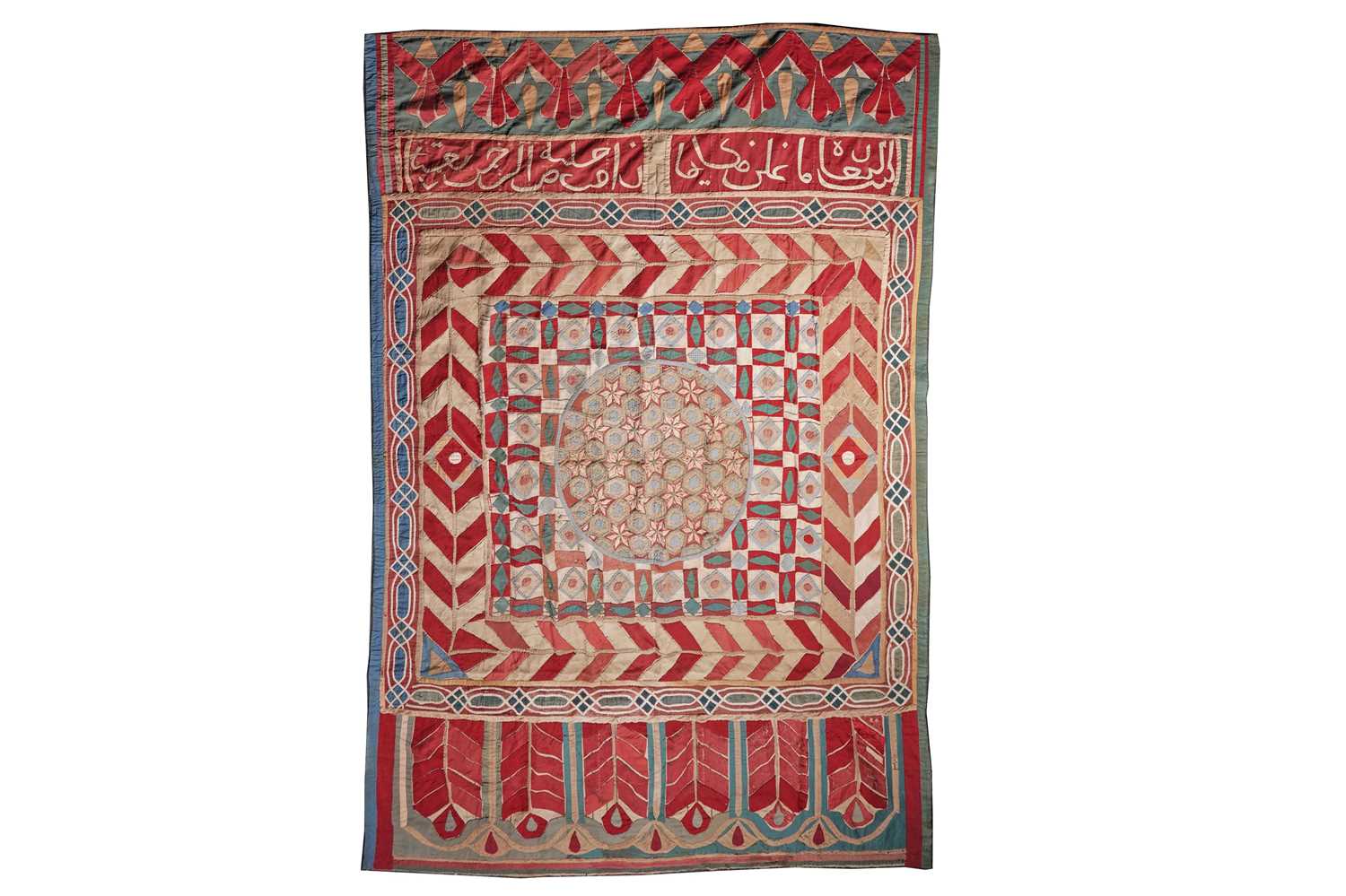 Lot 1010 - A late 19th Century Egyptian Khayamiya / Sion panel