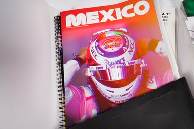 Lot 565 - A collection of F1 Formula One Grand Prix memorabilia and ephemera