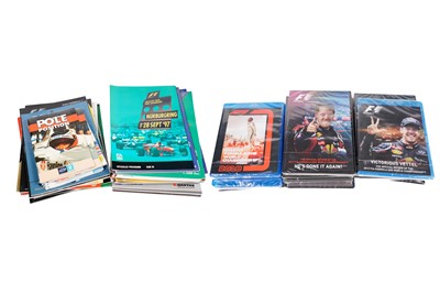 Lot 565 - A collection of F1 Formula One Grand Prix memorabilia and ephemera