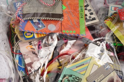 Lot 565 - A collection of F1 Formula One Grand Prix memorabilia and ephemera