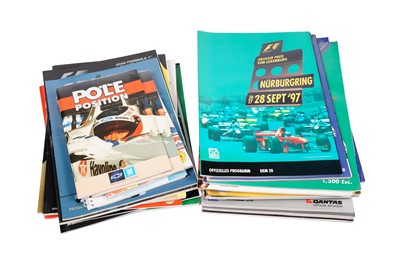 Lot 565 - A collection of F1 Formula One Grand Prix memorabilia and ephemera