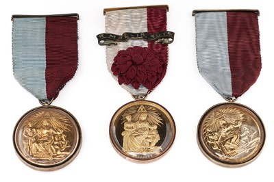 Lot 776 - Three Honorable Testimonial medals