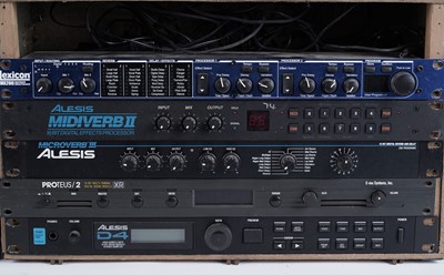 Lot 454 - Alesis and other studio recording modules