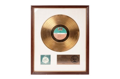 Lot 513 - A framed gold Yes - Fragile LP