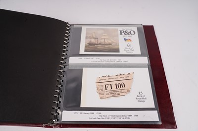 Lot 40 - An extensive collection of Great Britain booklets