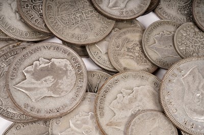 Lot 119 - A selection of British silver content coins