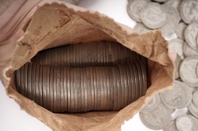 Lot 119 - A selection of British silver content coins