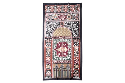 Lot 1037 - A contemporary Egyptian Mihrab wall hanging by Tarek Fattoh (2012)