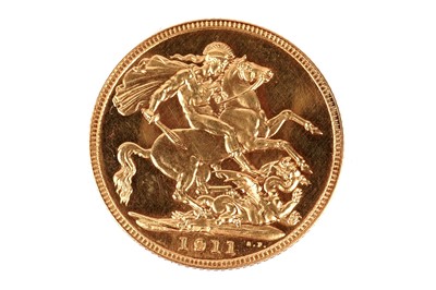 Lot 126 - King George V Coronation proof gold sovereign, 1911