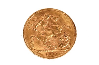 Lot 131 - George V gold sovereign, 1911