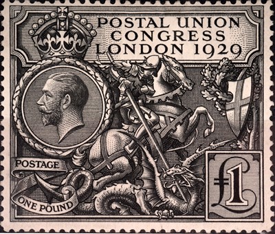 Lot 25 - Great Britain, George V stamp