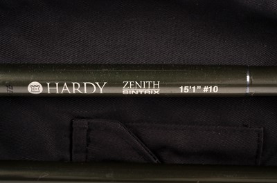 Lot 826 - A Hardy Zenith Sintrix 15’1” #10 salmon fly rod