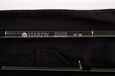 Lot 828 - A Hardy Zenith Sintrix 10’0” #6 fly rod