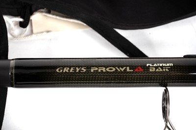 Lot 830 - Two Grey’s Prowla Platinum Bait pike rods