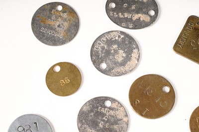 Lot 930 - Eighty-two National Coal Board pit check tokens