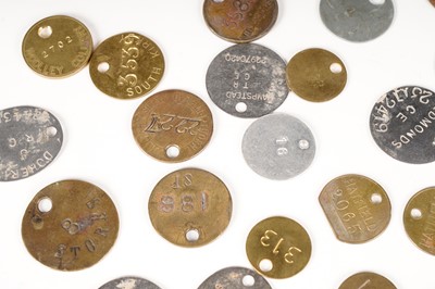 Lot 930 - Eighty-two National Coal Board pit check tokens