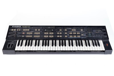 Lot 436 - A Casio CZ-3000 synthesizer keyboard