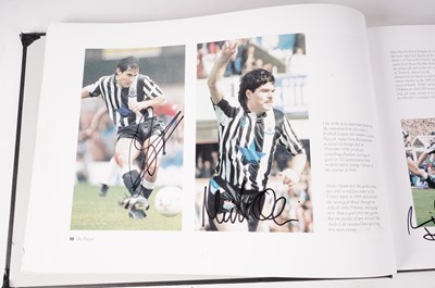 Lot 723 - A collection of autographed NUFC hardback books
