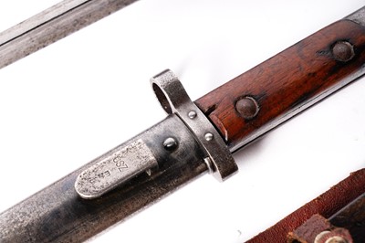 Lot 856 - Four bayonets and two knives